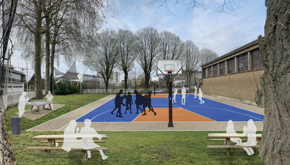 Extension au jardin BOTANIQUE : un espace de sports et de convivialité