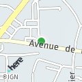 OpenStreetMap - 1 bis rue Saint-Exupéry, Tours